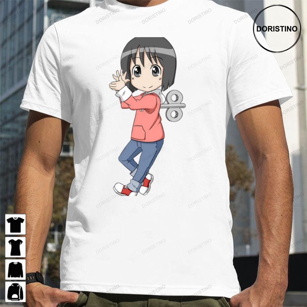 Cute Yuuko Robot Aioi Sakomoto Cat Nichijou Awesome Shirts